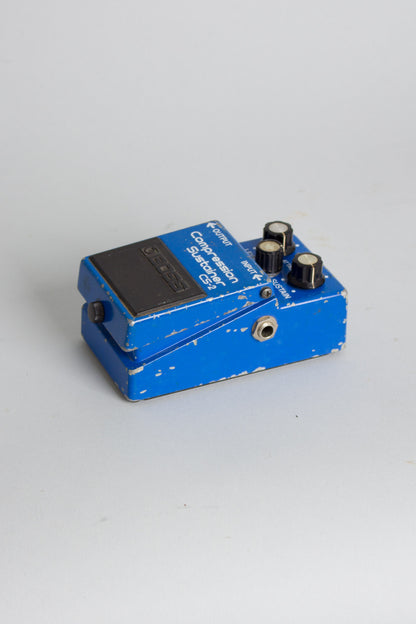 Boss CS-2 Compression Sustainer Owned and Used by Tom Verlaine Compressor Effect (1986)