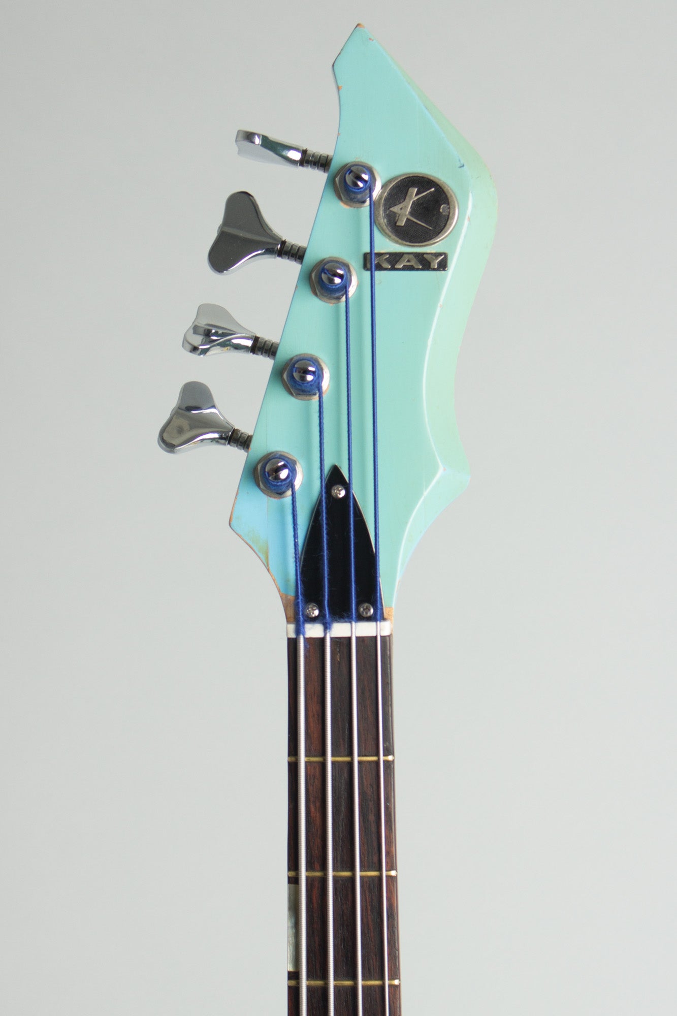 Kay Model K-5925 Semi-Hollow Body Electric Bass Guitar (1967)