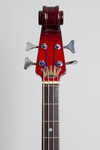 Crown Violin Bass Hollow Body Electric Bass Guitar (1966)