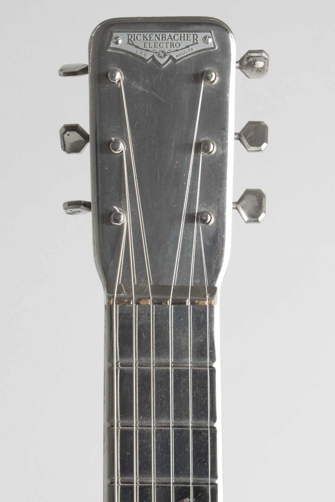 Rickenbacker Silver Hawaiian Lap Steel Electric Guitar (1937)