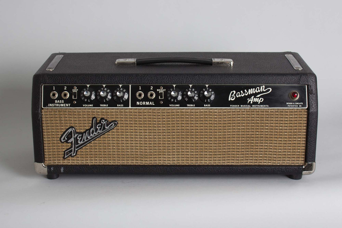 Fender Bassman AB165 Tube Head Bass Amplifier (1967)