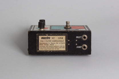 Maestro FSH-1 Filter Sample Hold Owned and Used by Tom Verlaine Loop Pedals and Samplers Effect (1974)