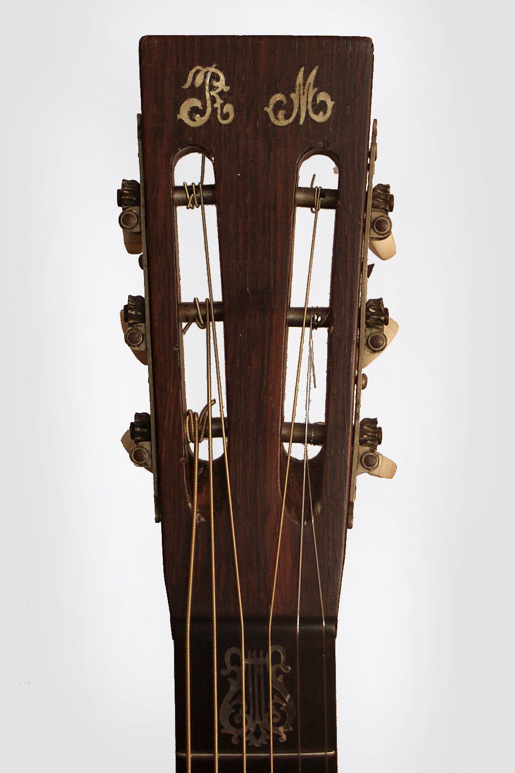 Weymann Keystone State Super Jumbo Flat Top Acoustic Guitar (1910)