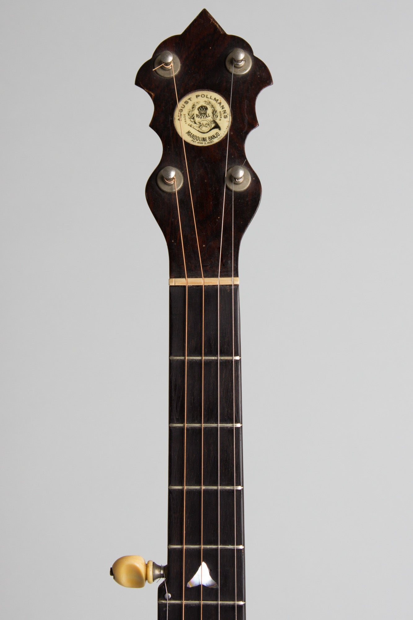 August Pollmann Royal Mandolin Banjo (1890s)