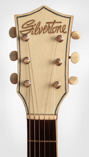Kay Silvertone Thin Twin Semi-Hollow Body Electric Guitar (1955)