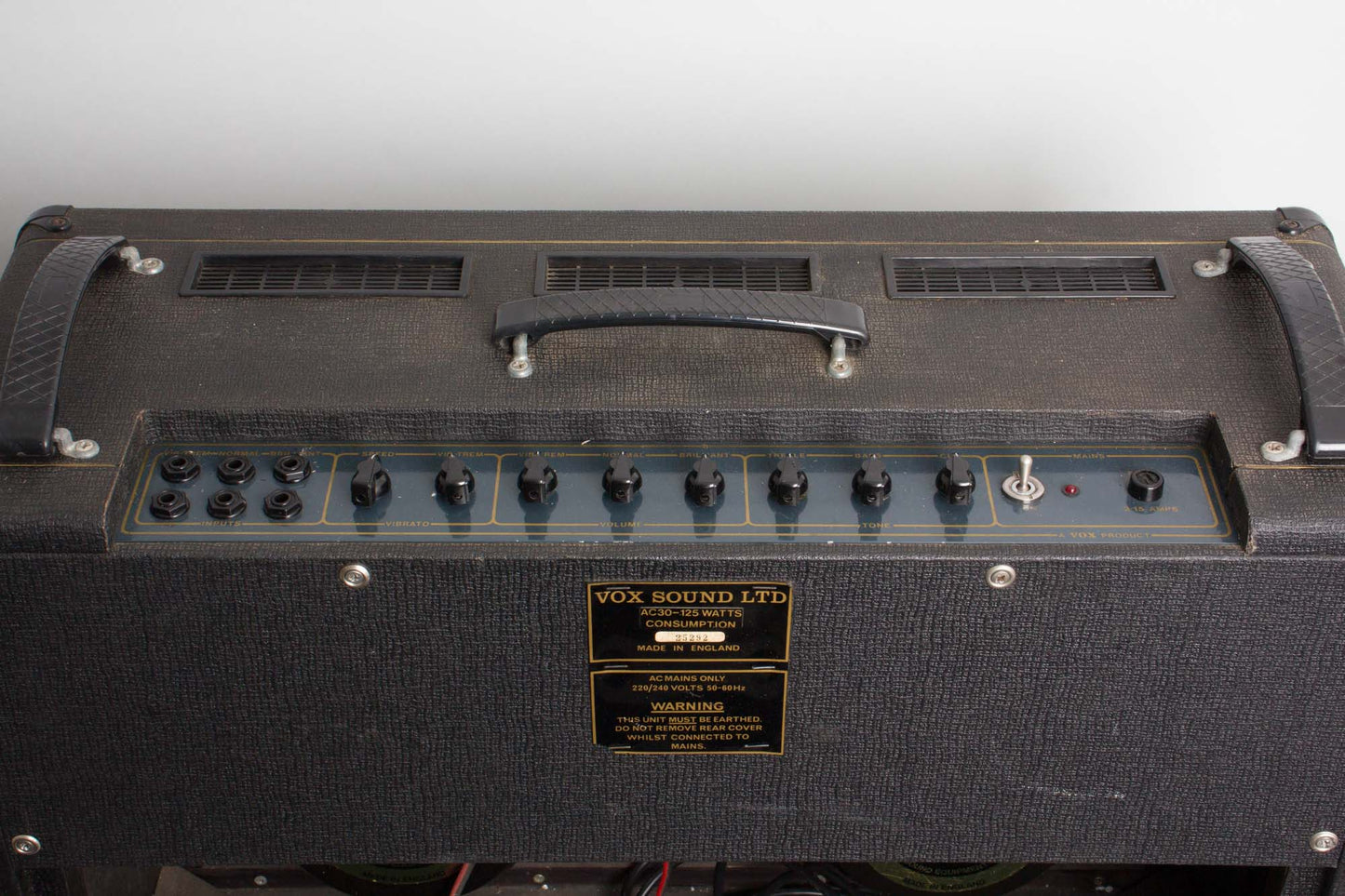 Vox AC-30/6 Twin Large Combo Tube Amplifier (1981)