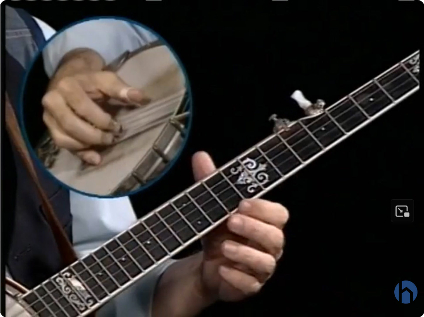 Deering Banjo Company John Hartford 24 fret Model made for, owned and played by John Hartford 5 String Resonator Banjo (1982)