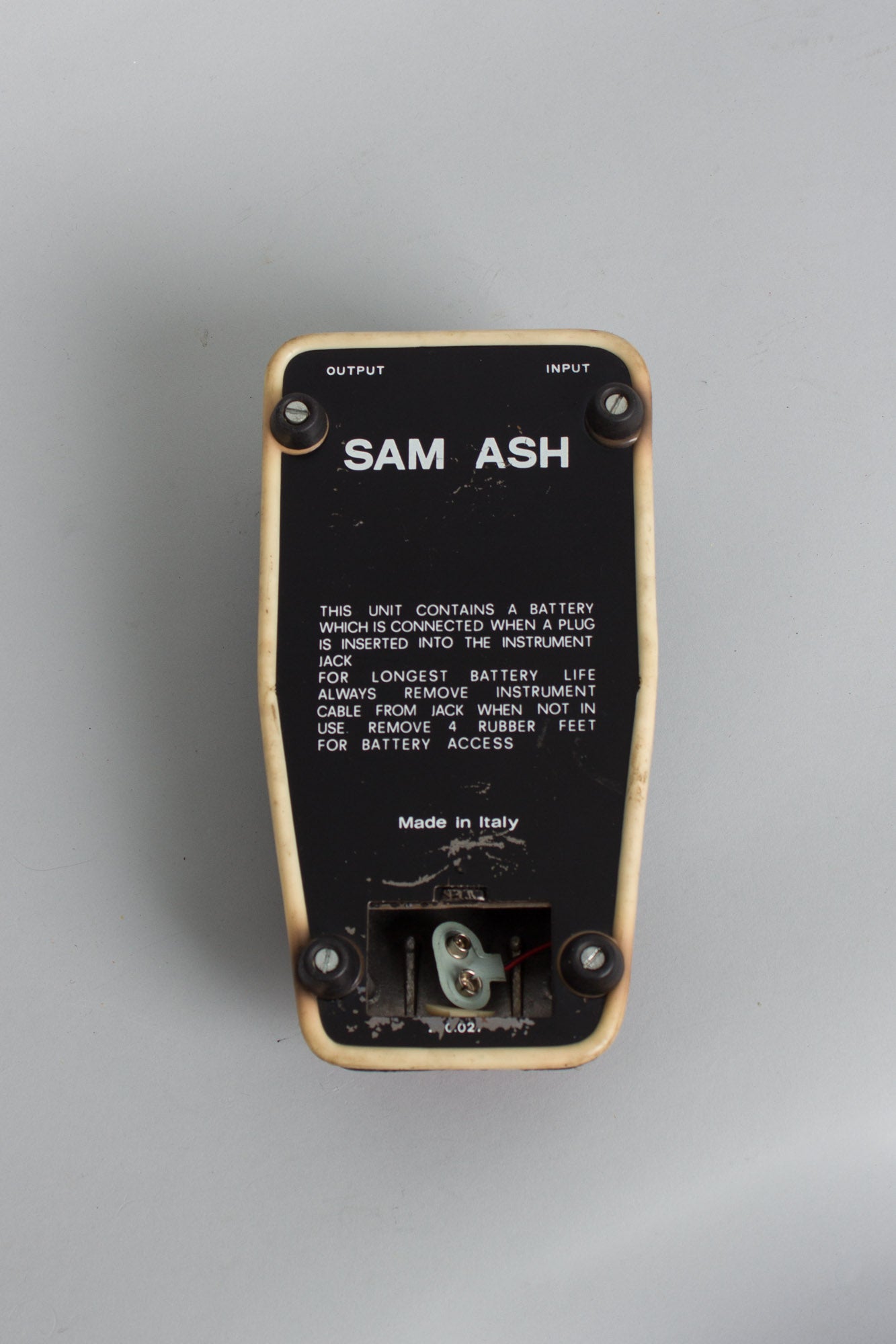 Sam Ash Fuzzola Owned and Used by Tom Verlaine Fuzz Effect (1970)