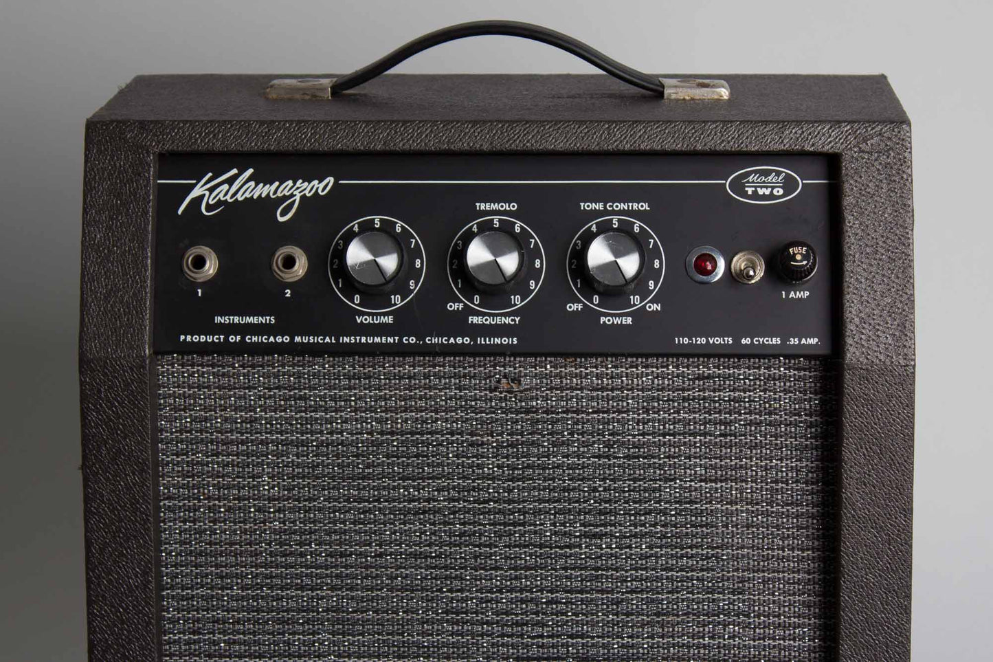 Kalamazoo Model Two Small Combo Tube Amplifier (1966)