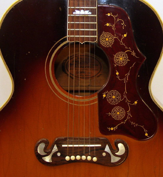 Gibson J-200 Flat Top Acoustic Guitar (1962)