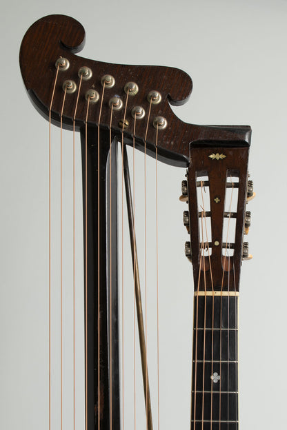 Larson Brothers Stahl 10 Sub-Bass Harp Guitar (1912)