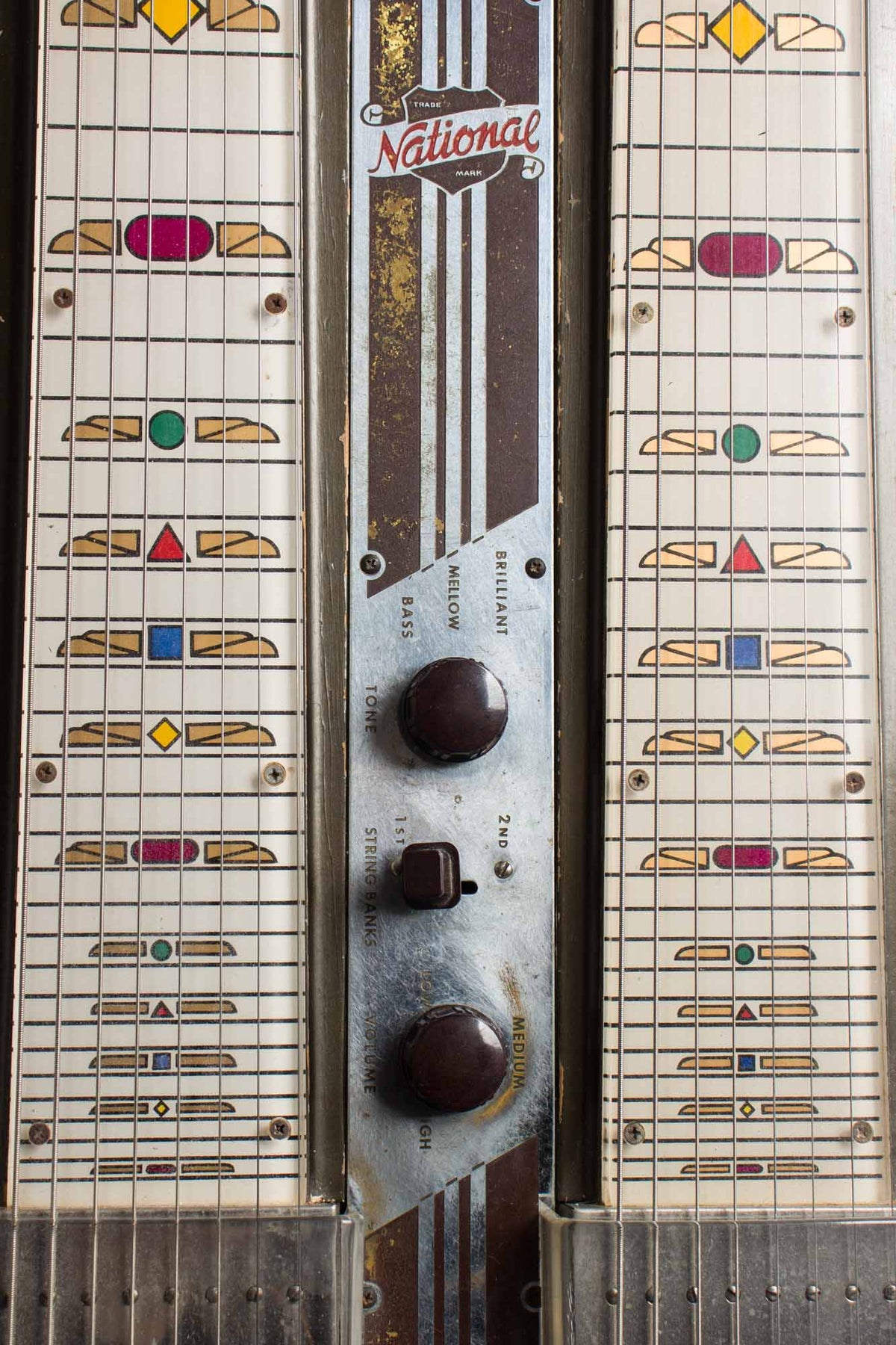 National Grand Console Model 1050 Double Eight Lap Steel Electric Guitar (1949)
