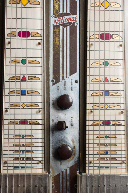 National Grand Console Model 1050 Double Eight Lap Steel Electric Guitar (1949)