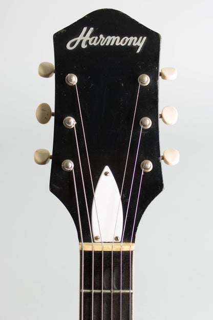 Harmony H66 Vibra-Jet Thinline Hollow Body Electric Guitar (1964)