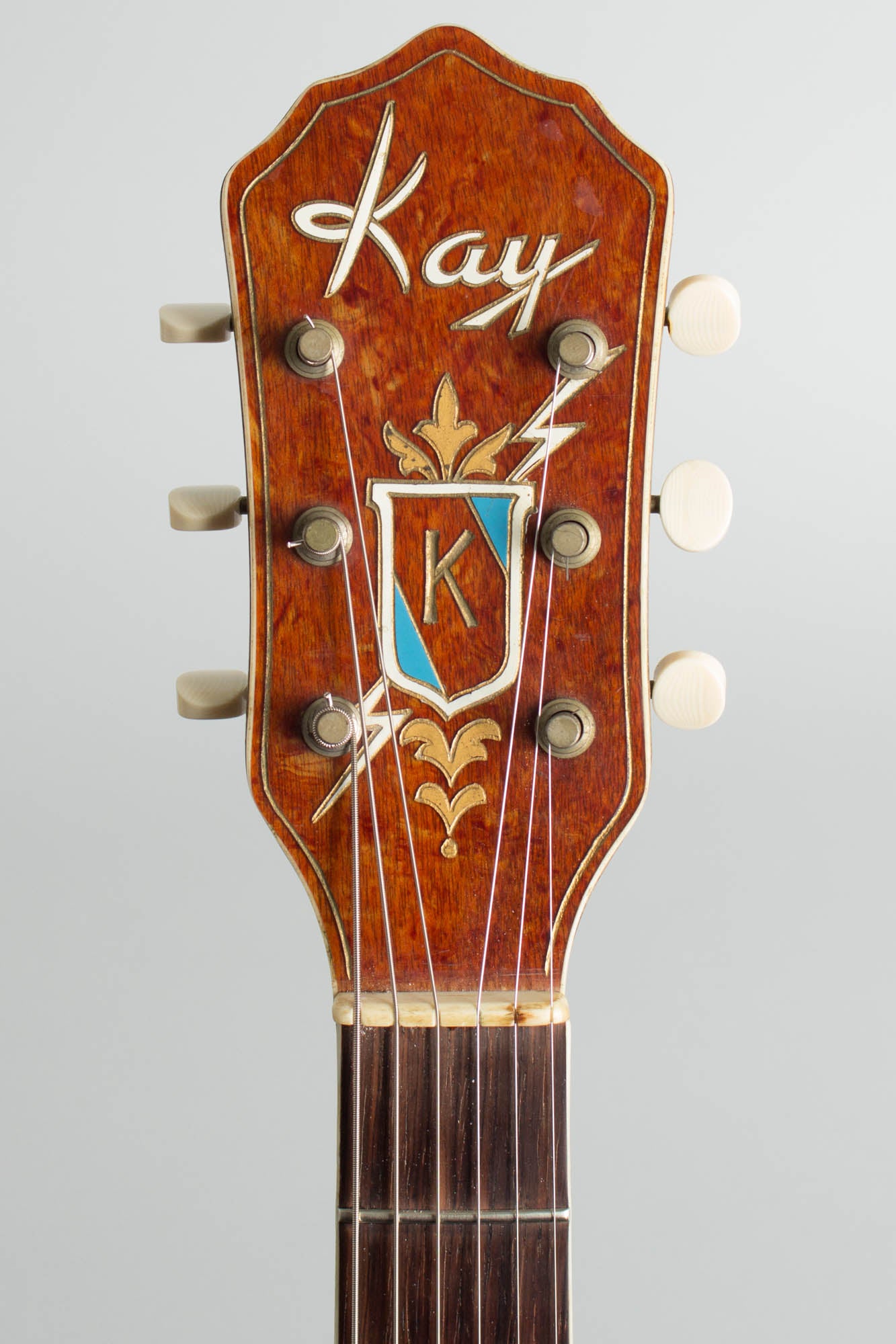 Kay K-161 Thin Twin Semi-Hollow Body Electric Guitar (1954)