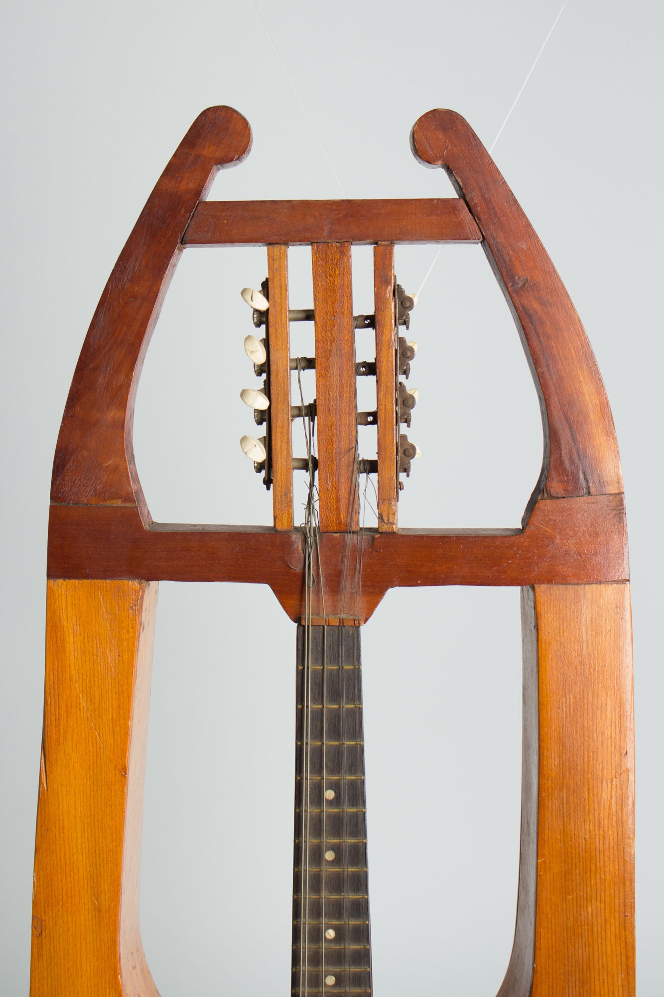 Joe Wright Folk Art Lyre Flat Top Mandolin
