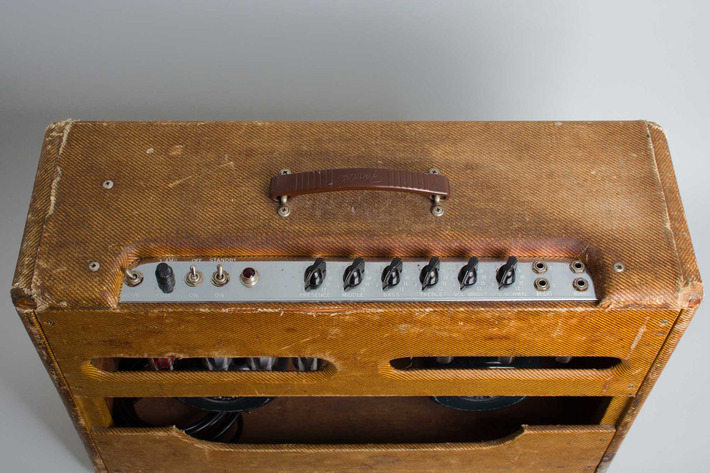 Fender Twin Amp 5F8-A High Power Tube Amplifier (1959)