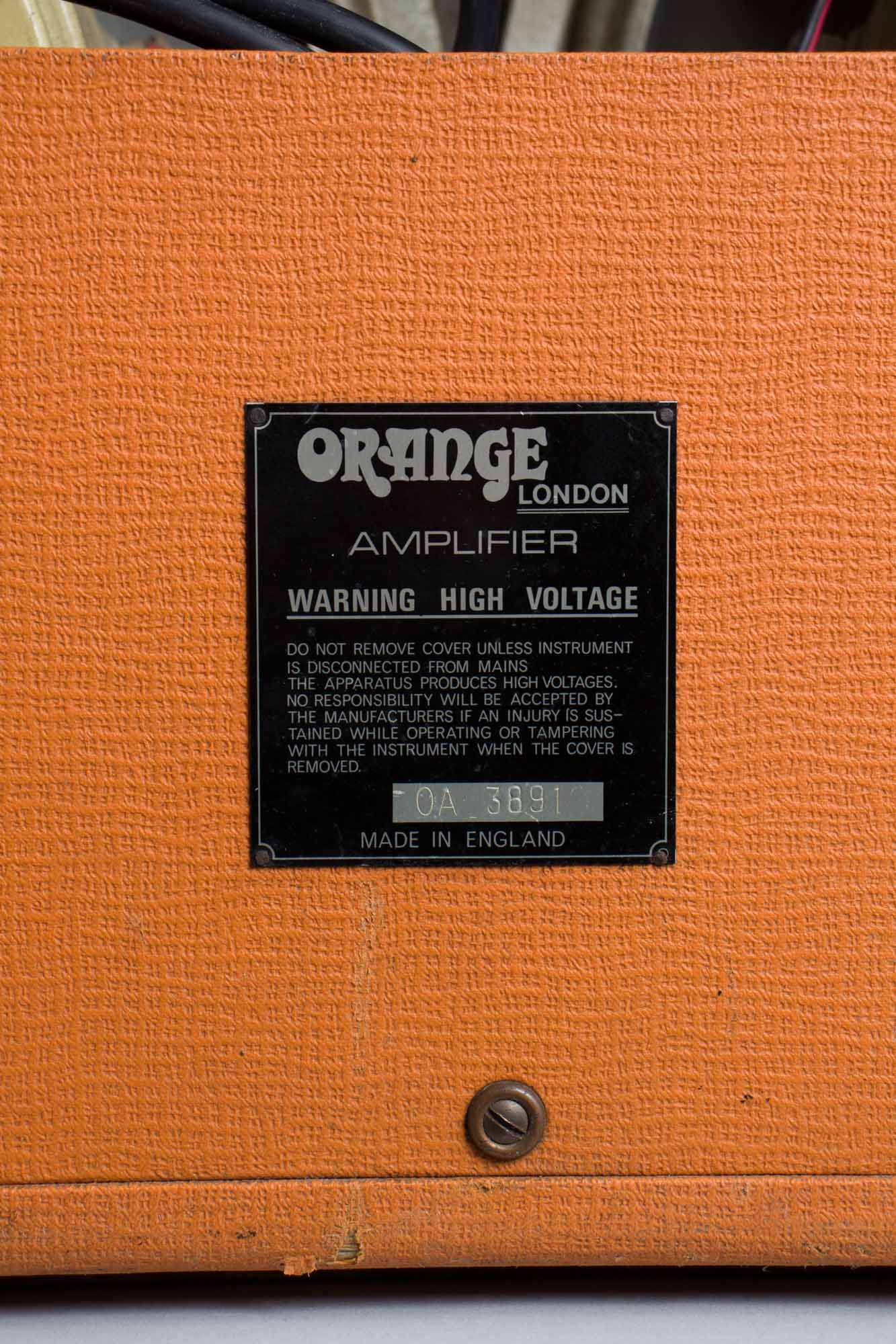 Orange OR-80 Tube Amplifier (1974)