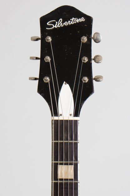 Harmony Silvertone Model 1446L Thinline Hollow Body Electric Guitar (1962)