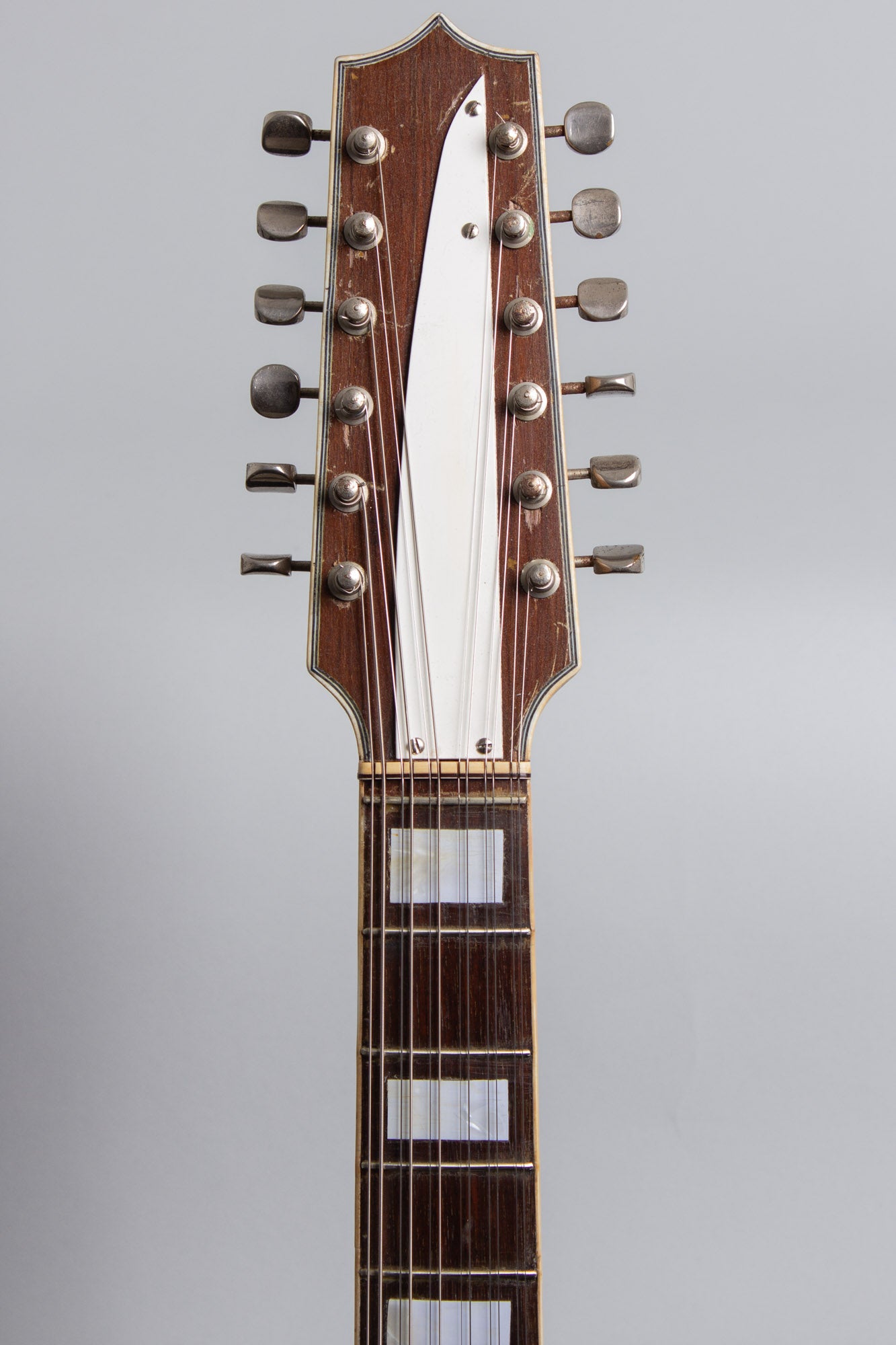 Unbranded Ricken Serviceman 12 String Semi-Hollow Body Electric Guitar (1960s)