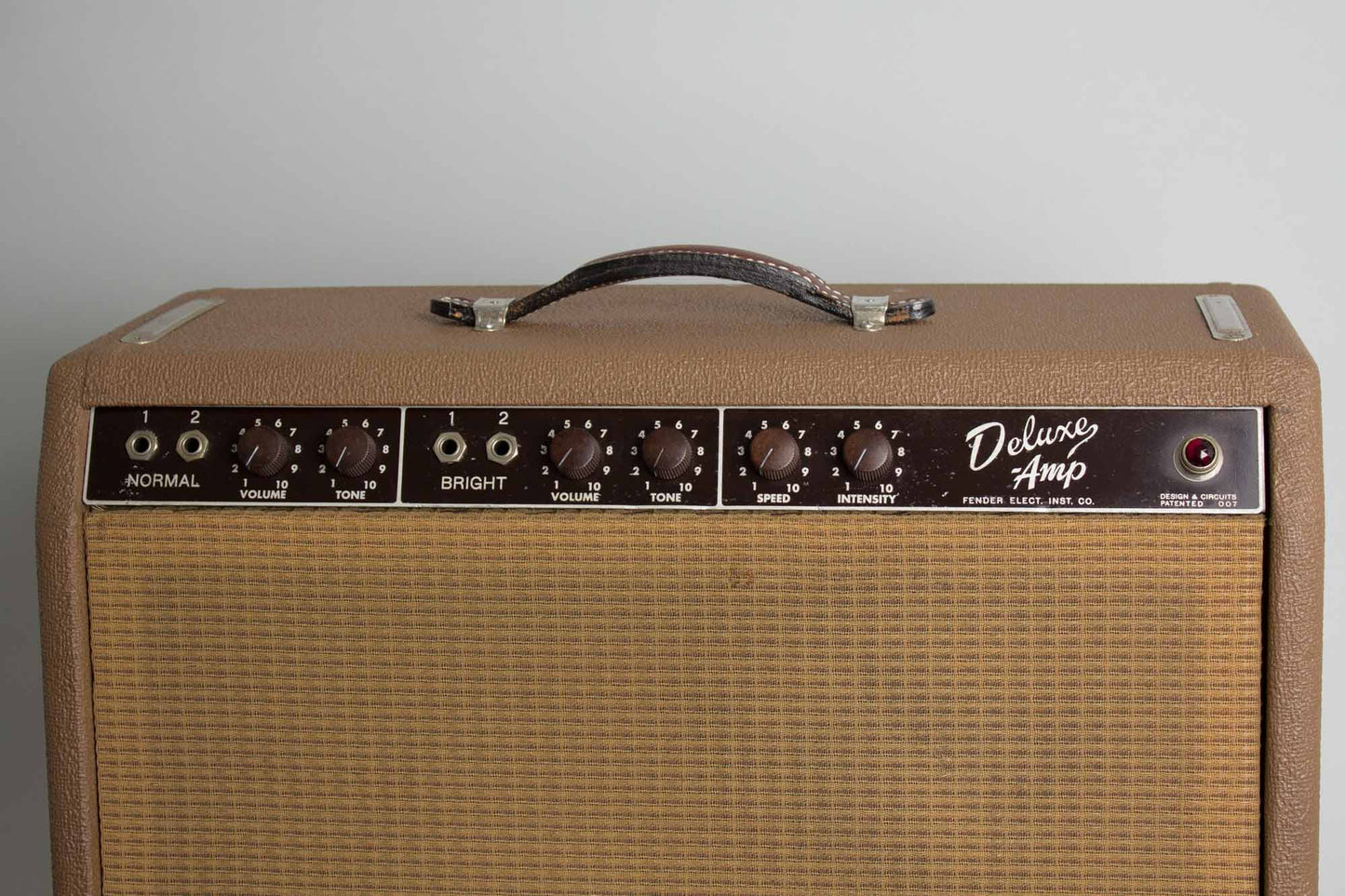 Fender Deluxe 6G3 w/Road Case Tube Amplifier (1961)