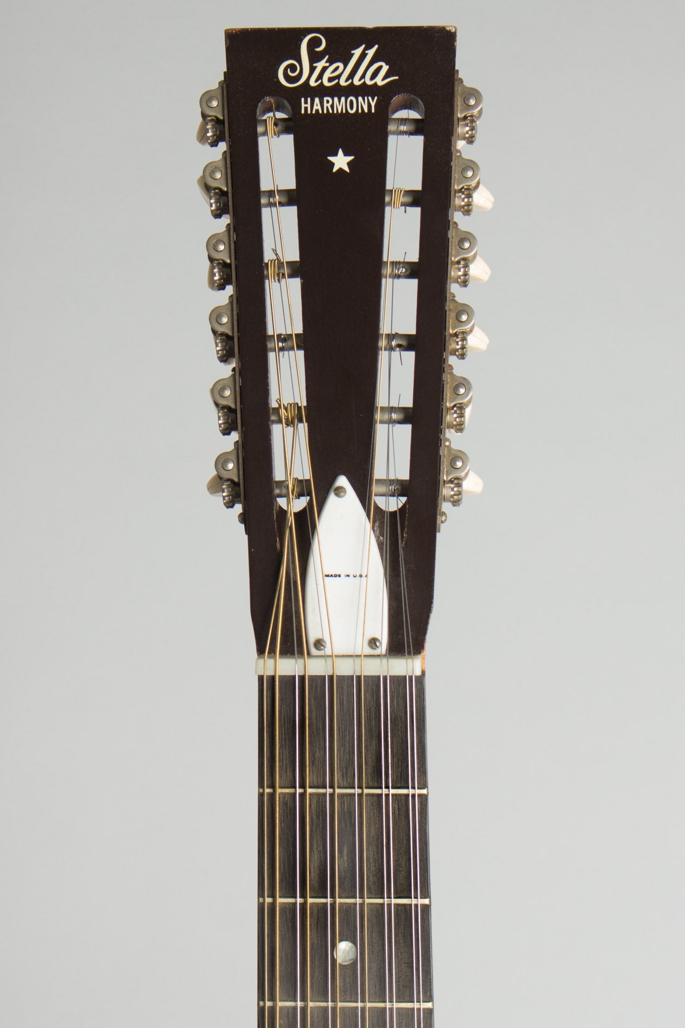 Harmony Stella H-912 12 String Flat Top Acoustic Guitar (1969)