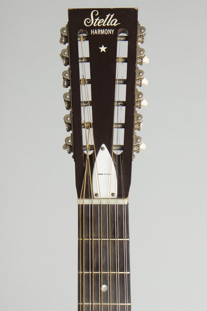 Harmony Stella H-912 12 String Flat Top Acoustic Guitar (1969)