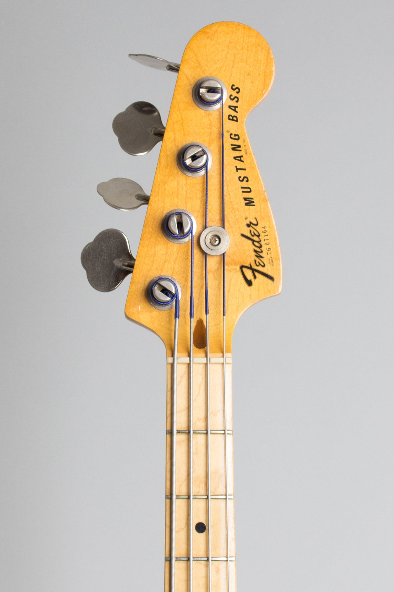 Fender Mustang Solid Body Electric Bass Guitar (1976)