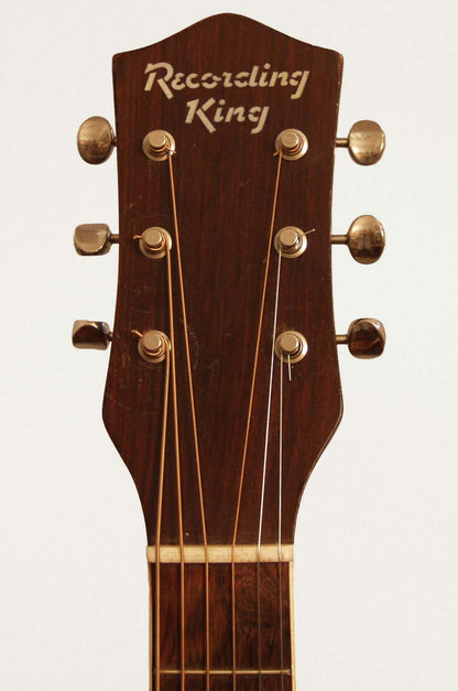 Regal Recording King Flat Top Acoustic Guitar (1939)