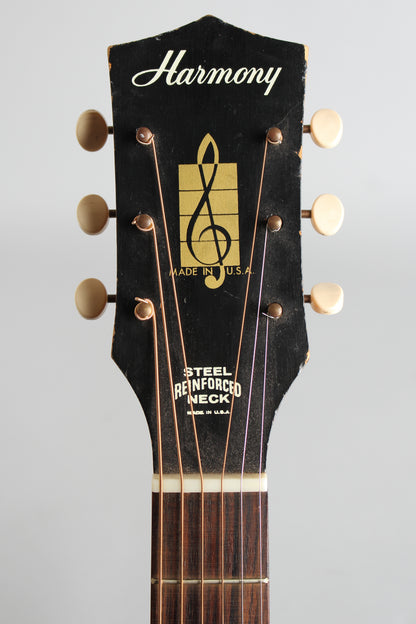 Harmony H-162 Flat Top Acoustic Guitar (1960's)