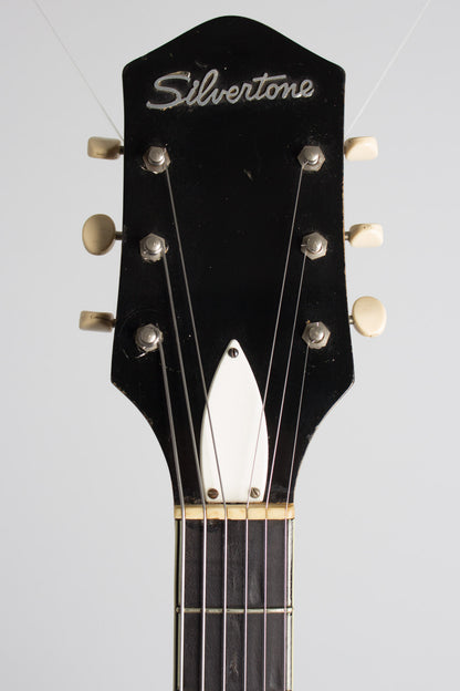 Harmony Silvertone Model 1446L Thinline Hollow Body Electric Guitar (1960's)