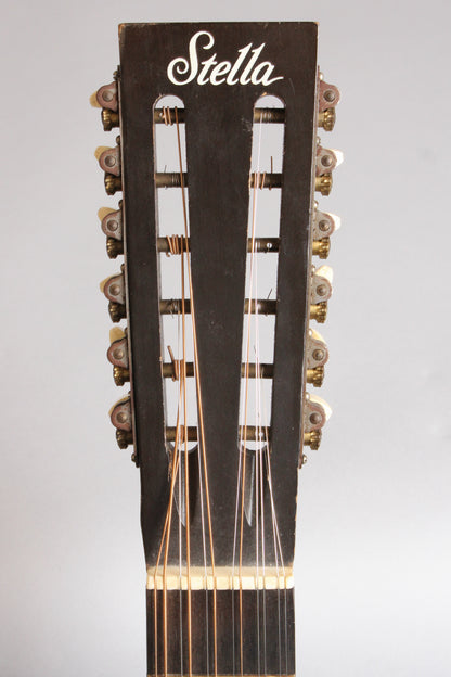 Harmony Stella H-922 12 String Flat Top Acoustic Guitar (1962)