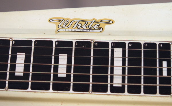 Fender/White High Steel Electric Guitar (1956)
