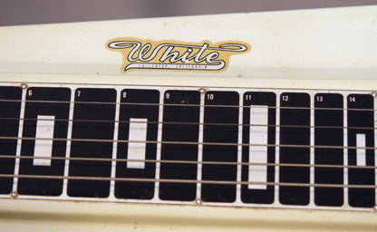 Fender/White High Steel Electric Guitar (1956)