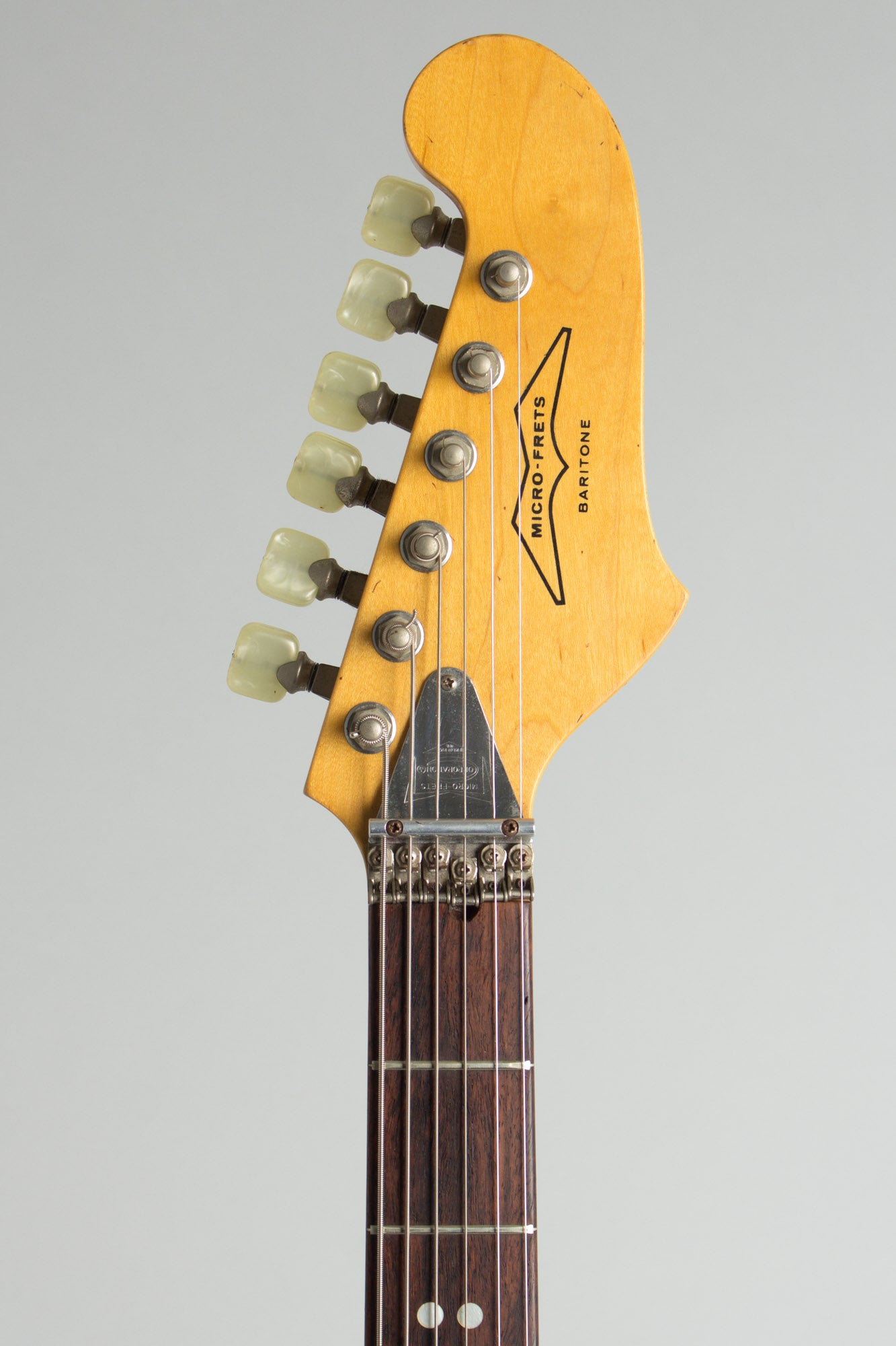 Micro-Frets Baritone/6 String Bass, Formerly owned by Walter Becker of Steely Dan Semi-Hollow Body Electric Guitar (1972)