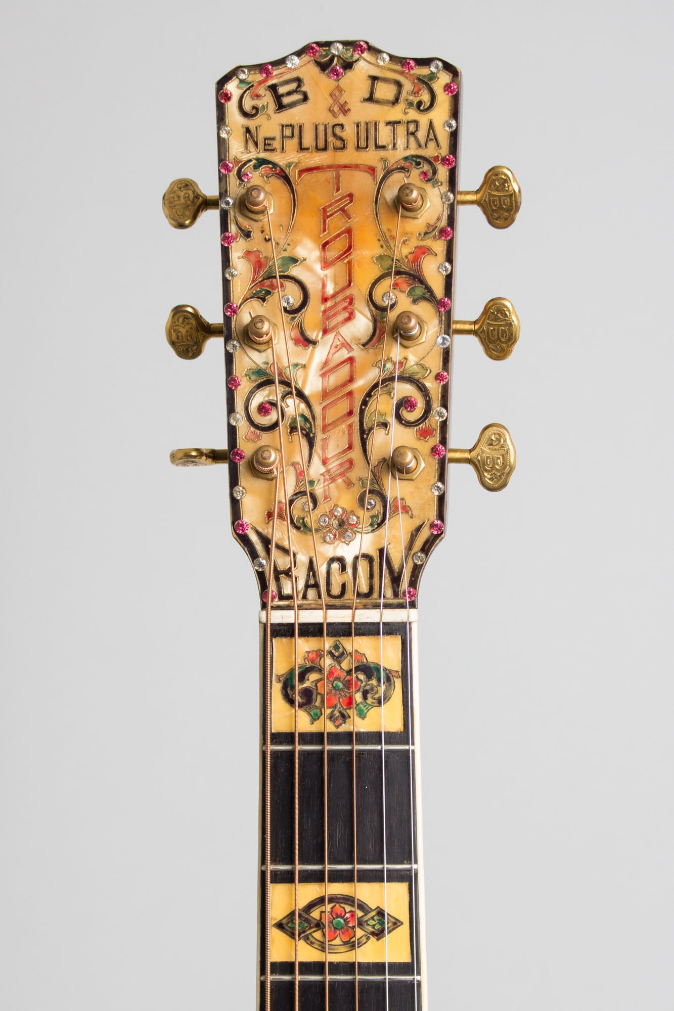 Bacon & Day Ne Plus Ultra Troubadour Model 3R Arch Top Acoustic Guitar (1933)