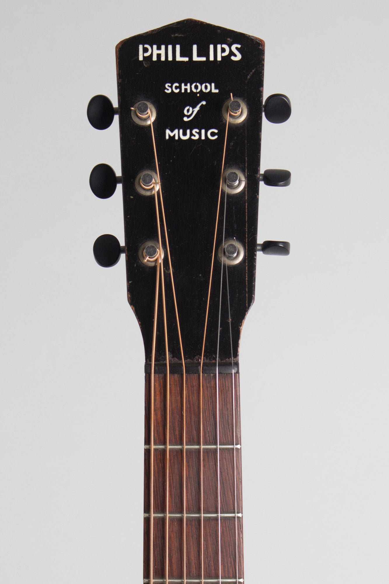 Gibson KG-11 marked Phillips School of Music Flat Top Acoustic Guitar (1937)