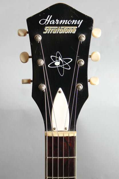 Harmony Stratotone Mercury H-48 Semi-Hollow Body Electric Guitar (1959)