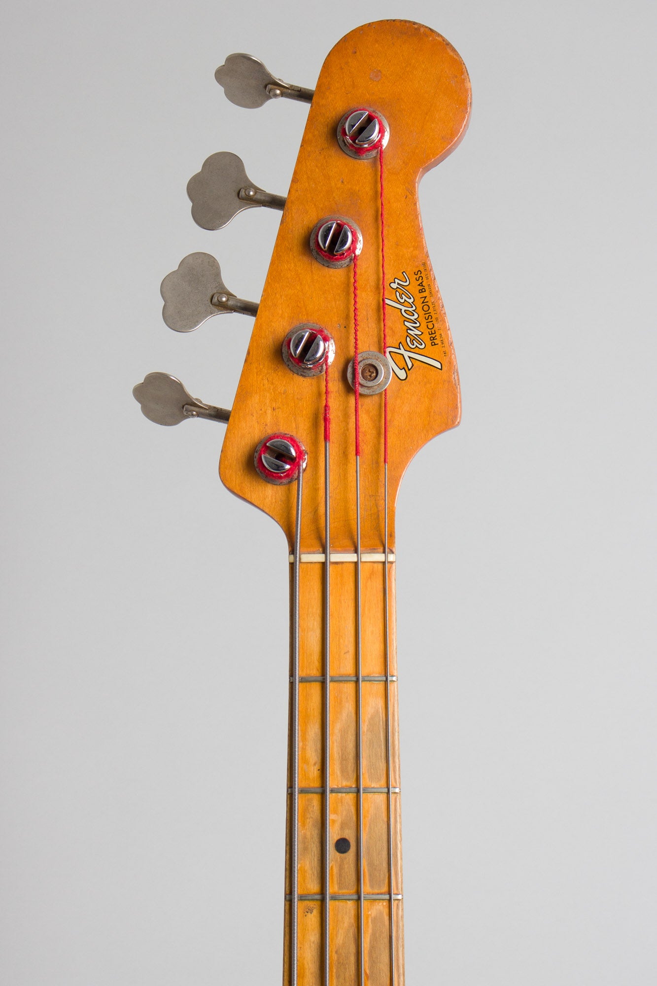 Fender Slab Body Precision Solid Body Electric Bass Guitar (1966)
