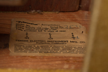 Fender Princeton Tube Amplifier (1953)