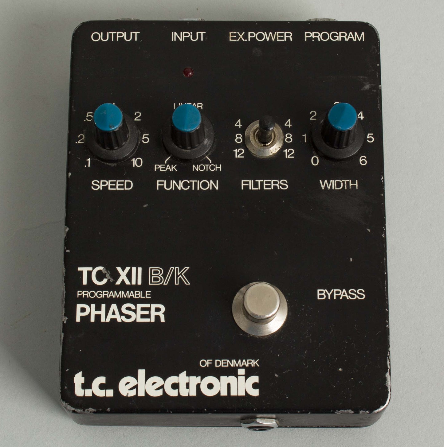 T.C. Electronic TCXII B/K Programmable Phaser Phaser Effect (1980s)