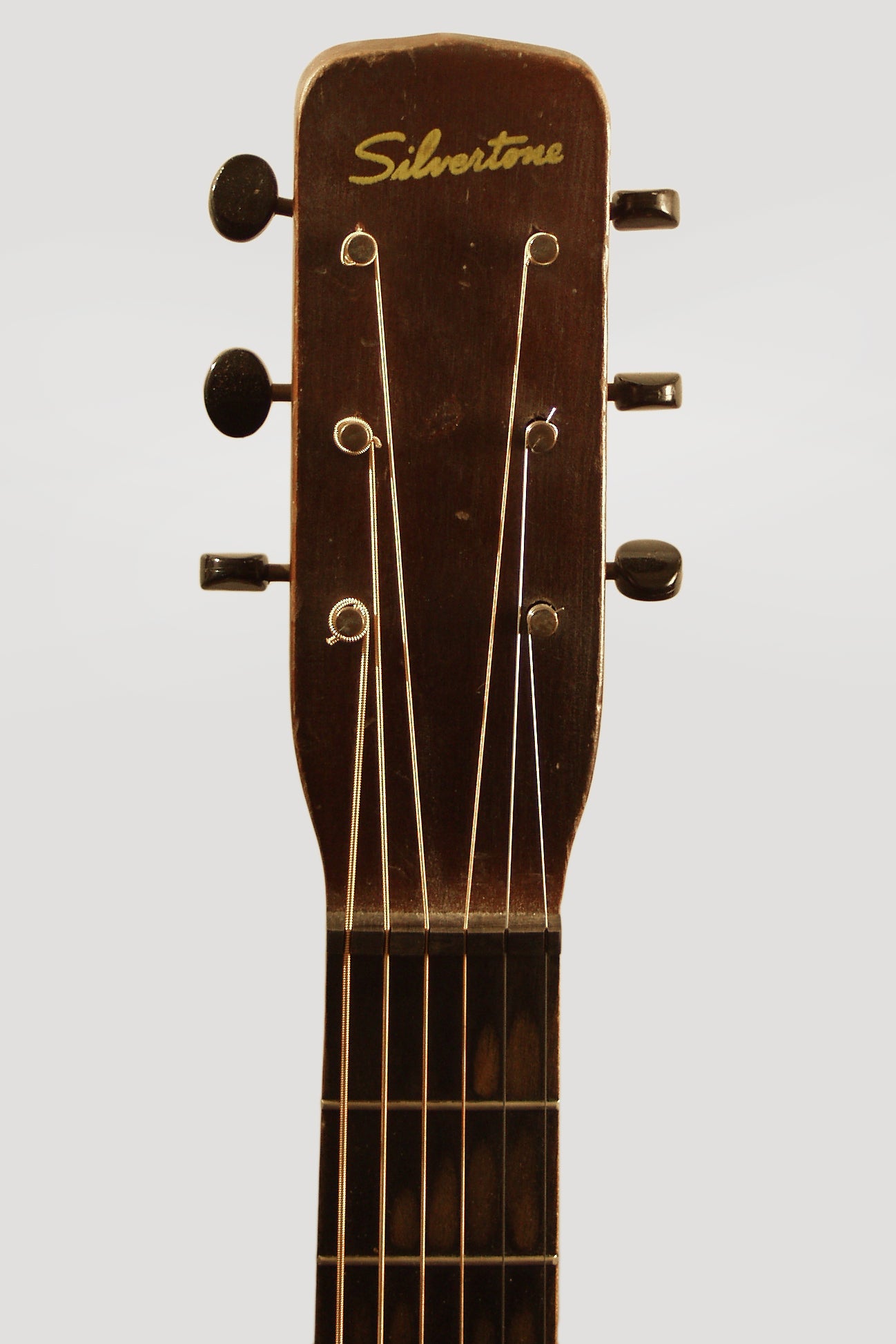 Harmony Silvertone with early Danelectro pickup Flat Top Acoustic-Electric Guitar (1953)