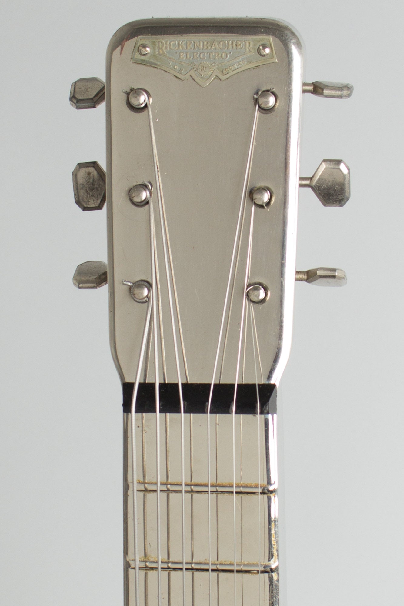 Rickenbacker Silver Hawaiian Lap Steel Electric Guitar (1937)