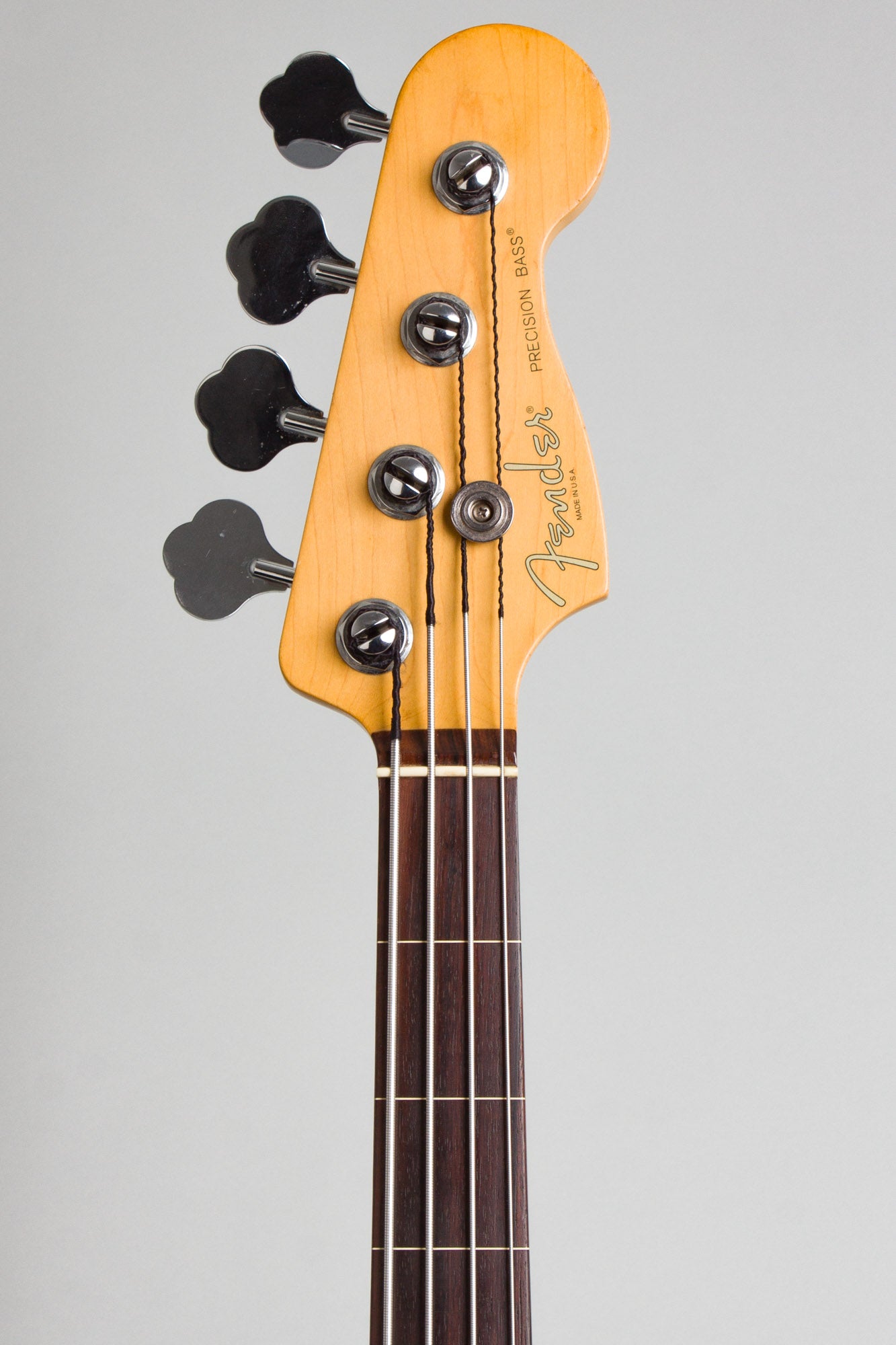 Fender Precision Bass American Standard Fretless Solid Body Electric Bass Guitar (1995)