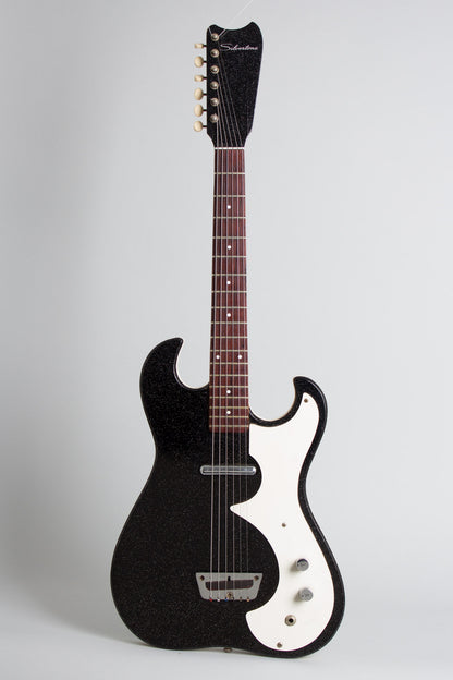 Danelectro Silvertone Model 1448 Amp-In-Case Set Semi-Hollow Electric Guitar (1963)
