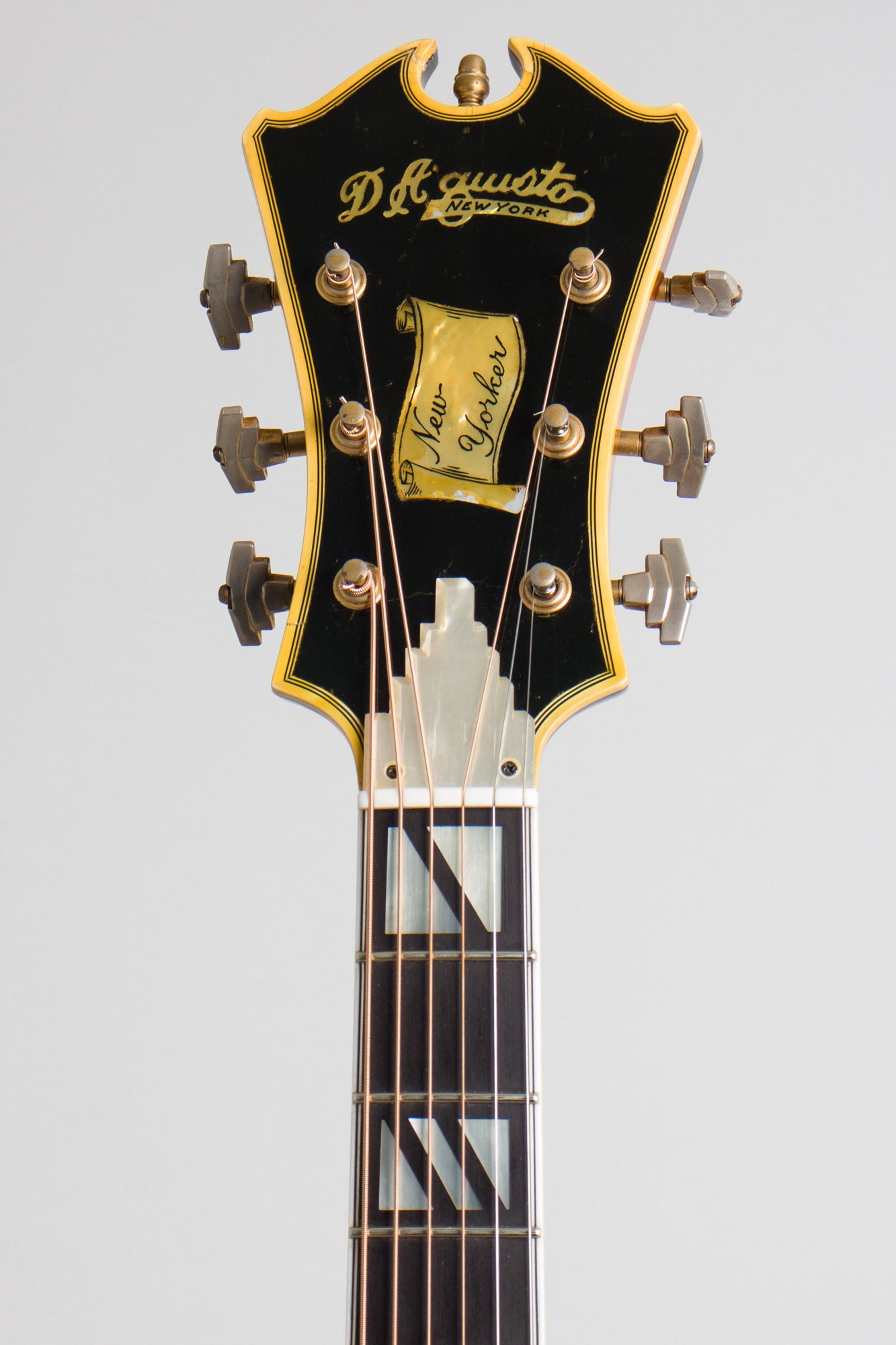 D'Aquisto New Yorker Delux Arch Top Acoustic Guitar (1967)