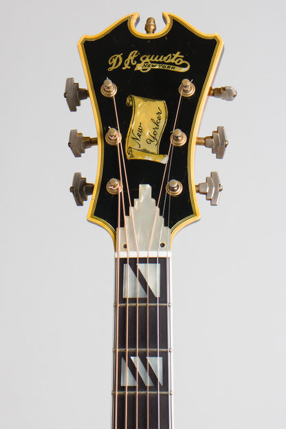 D'Aquisto New Yorker Delux Arch Top Acoustic Guitar (1967)