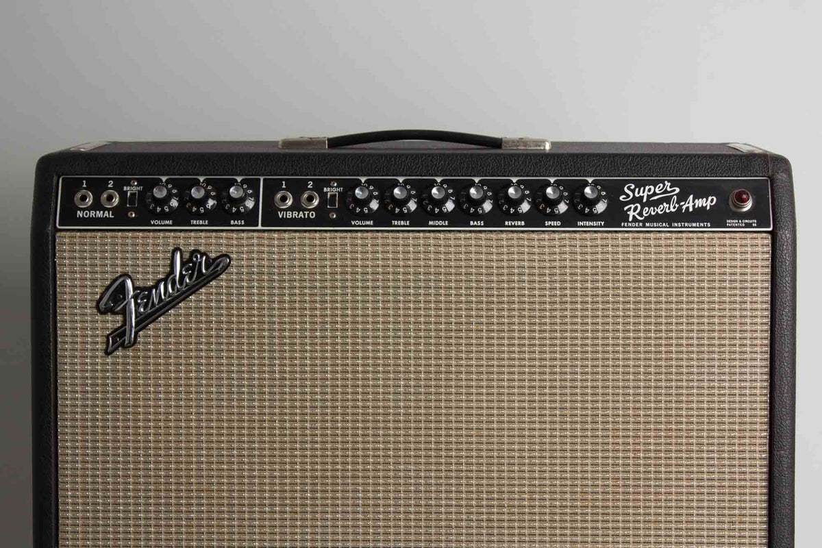 Fender Super Reverb Large Combo Tube Amplifier (1967)