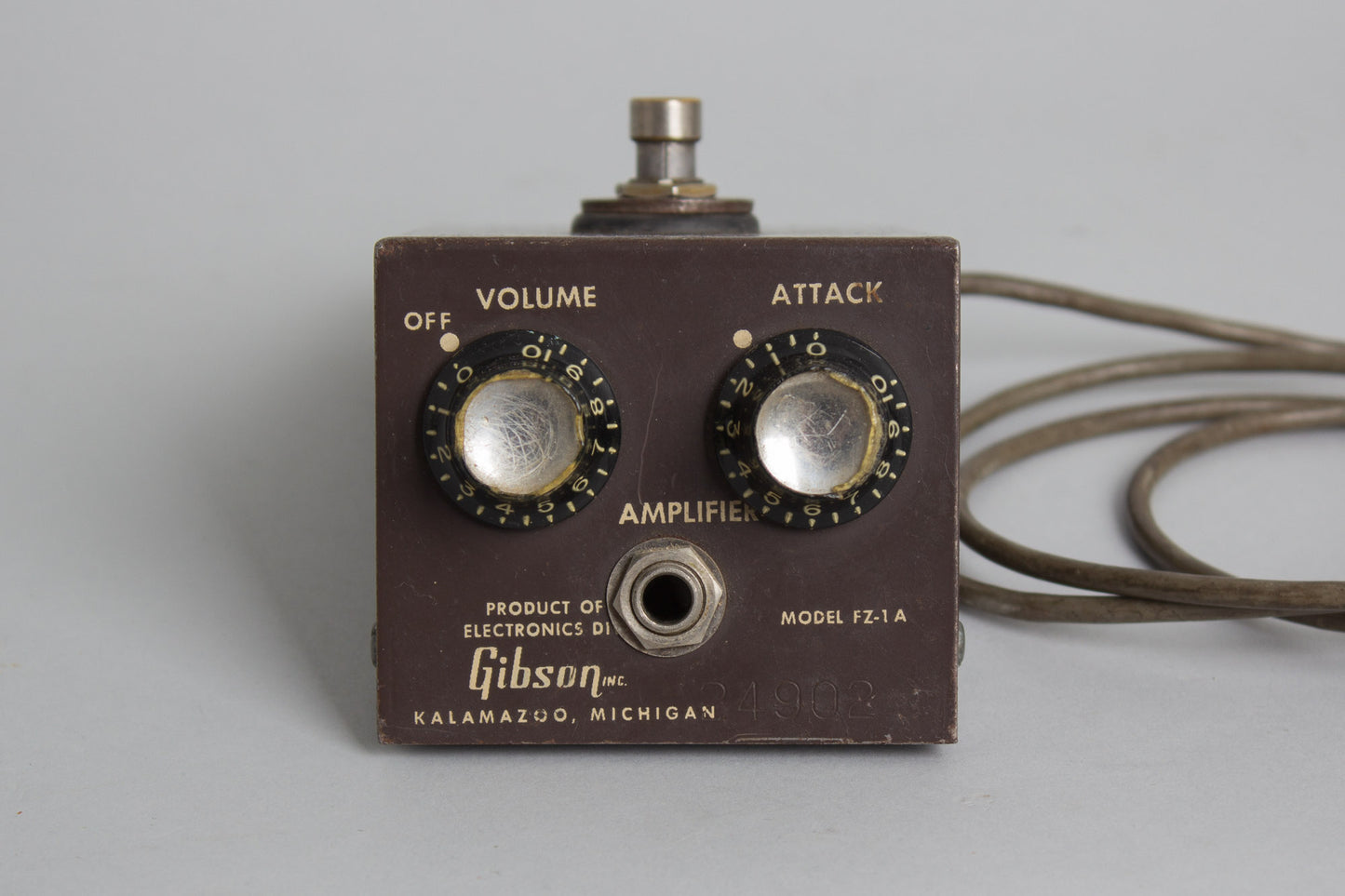Gibson Maestro FZ-1A Fuzz-Tone Owned and Used by Tom Verlaine Distortion Pedal Effect (1965)