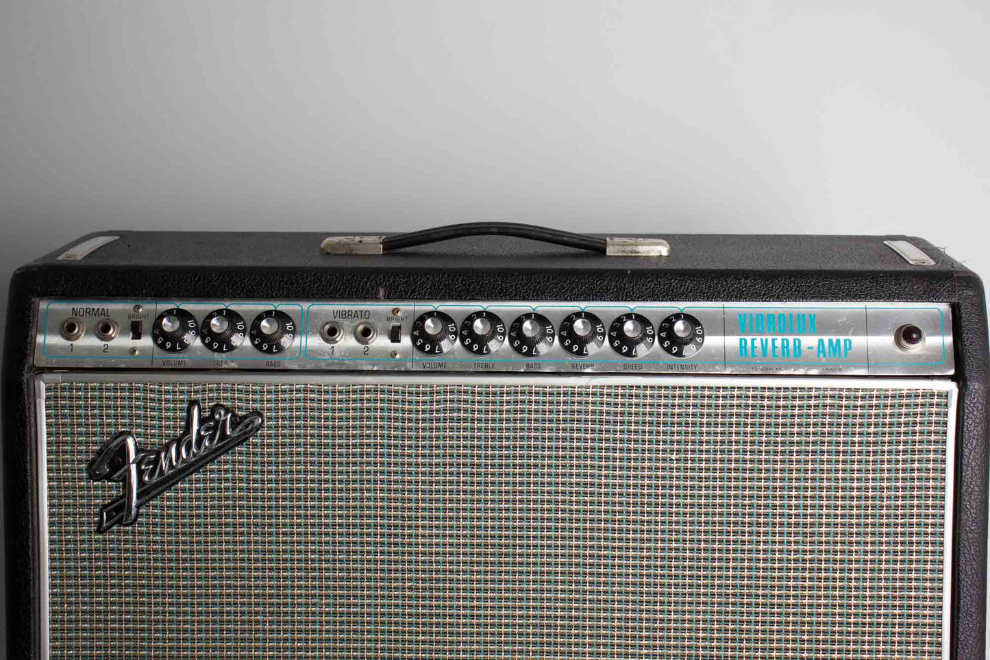 Fender Vibrolux Reverb Owned and Used by Alex Skolnick Tube Amplifier (1968)